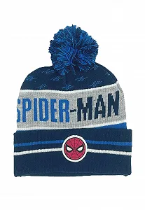 Дитяча шапка з помпоном Людина-павук Spidey Spider-Man, синя - Фото 1