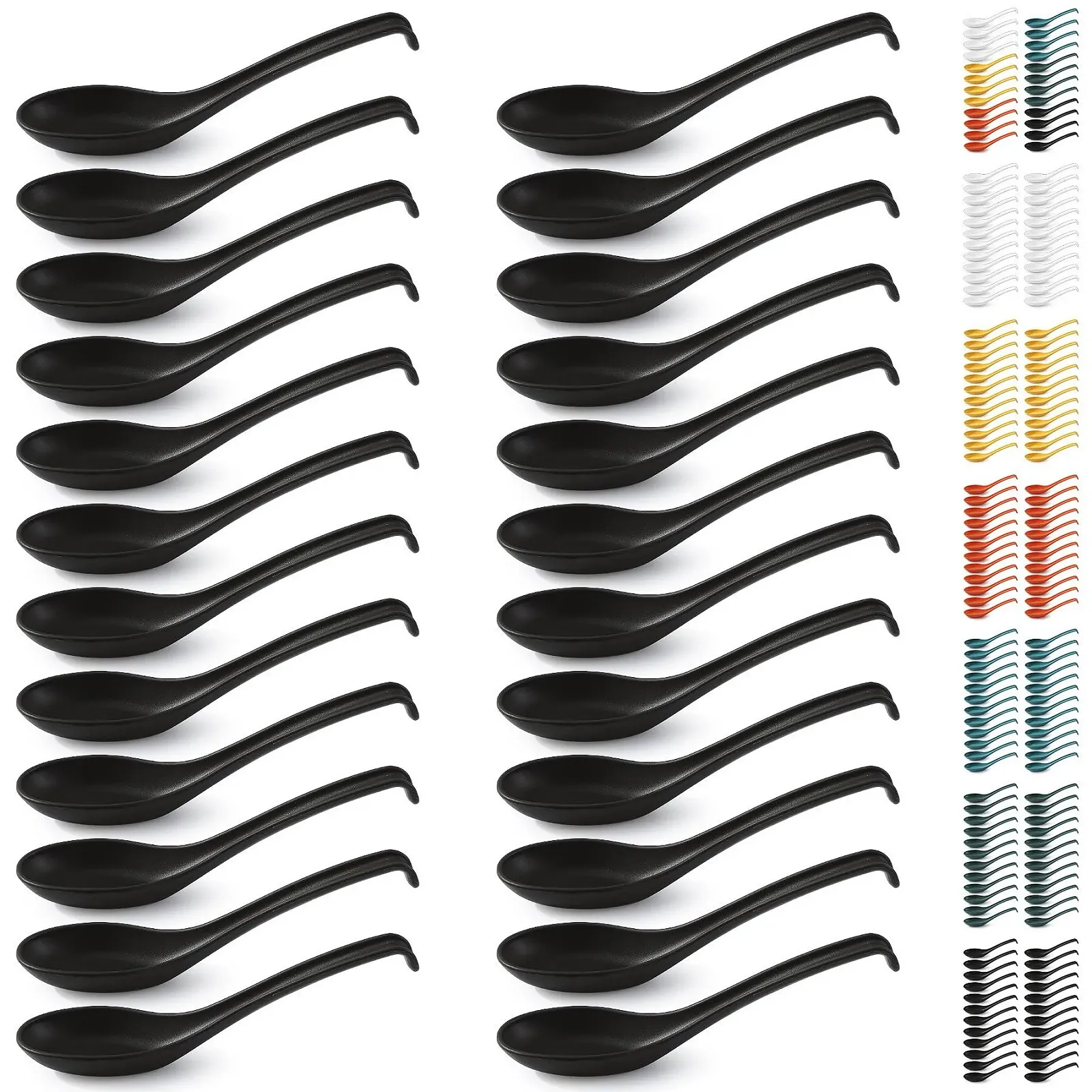 Супова ложка Kyraton, 24 шт, багаторазова, фото №1