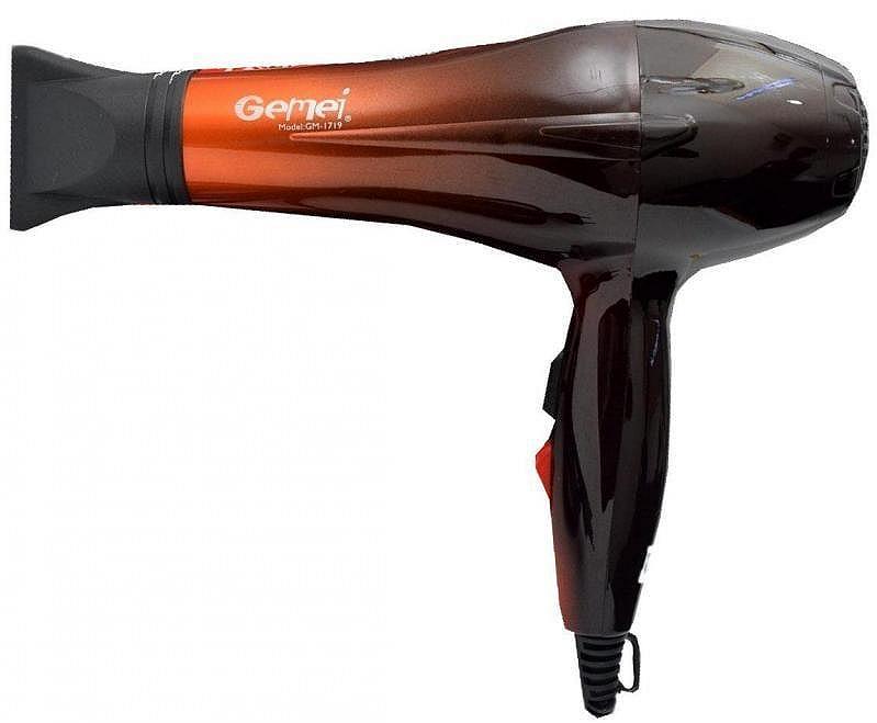 Фен професійний Gemei GM-1719 для сушіння волосся, фото №3 Фен професійний Gemei GM-1719 для сушіння волосся, фото №3