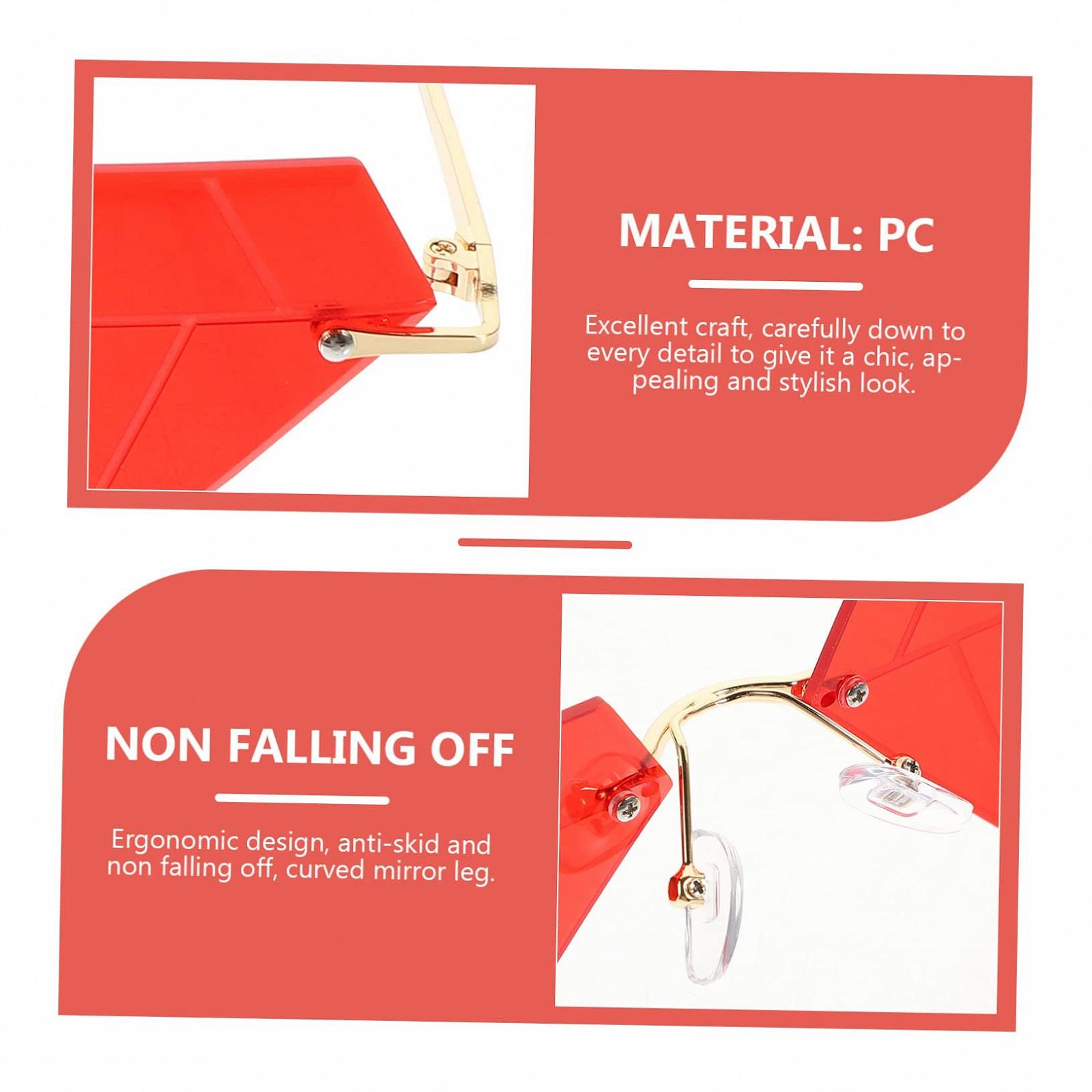 Сонцезахисні окуляри PACKOVE, 1 пара, модні, для жіно, фото №7