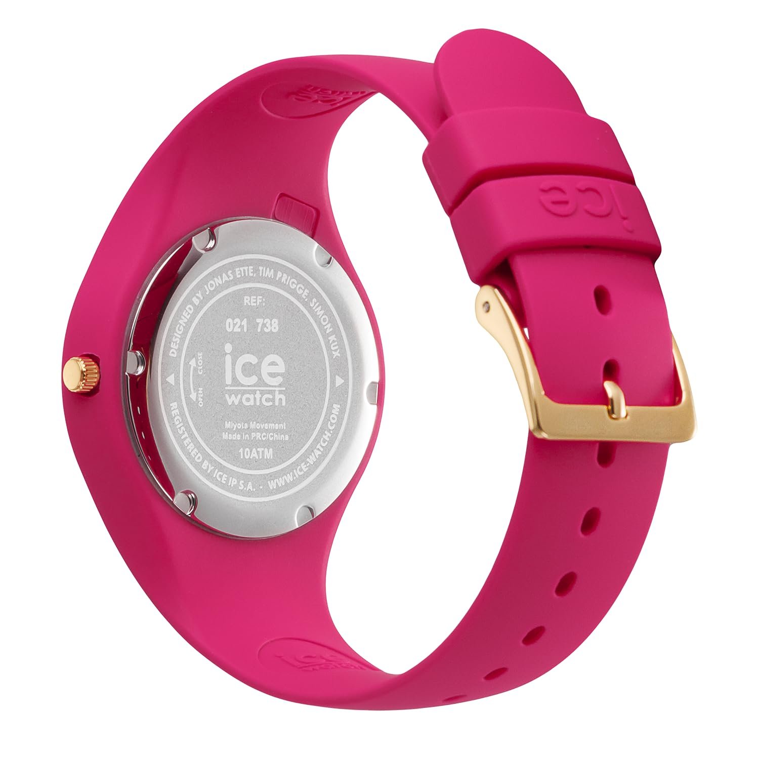 Годинник Ice-Watch Ice Flower Жіночий наручний годинник з силіконовим ремінцем (Small +), фото №4