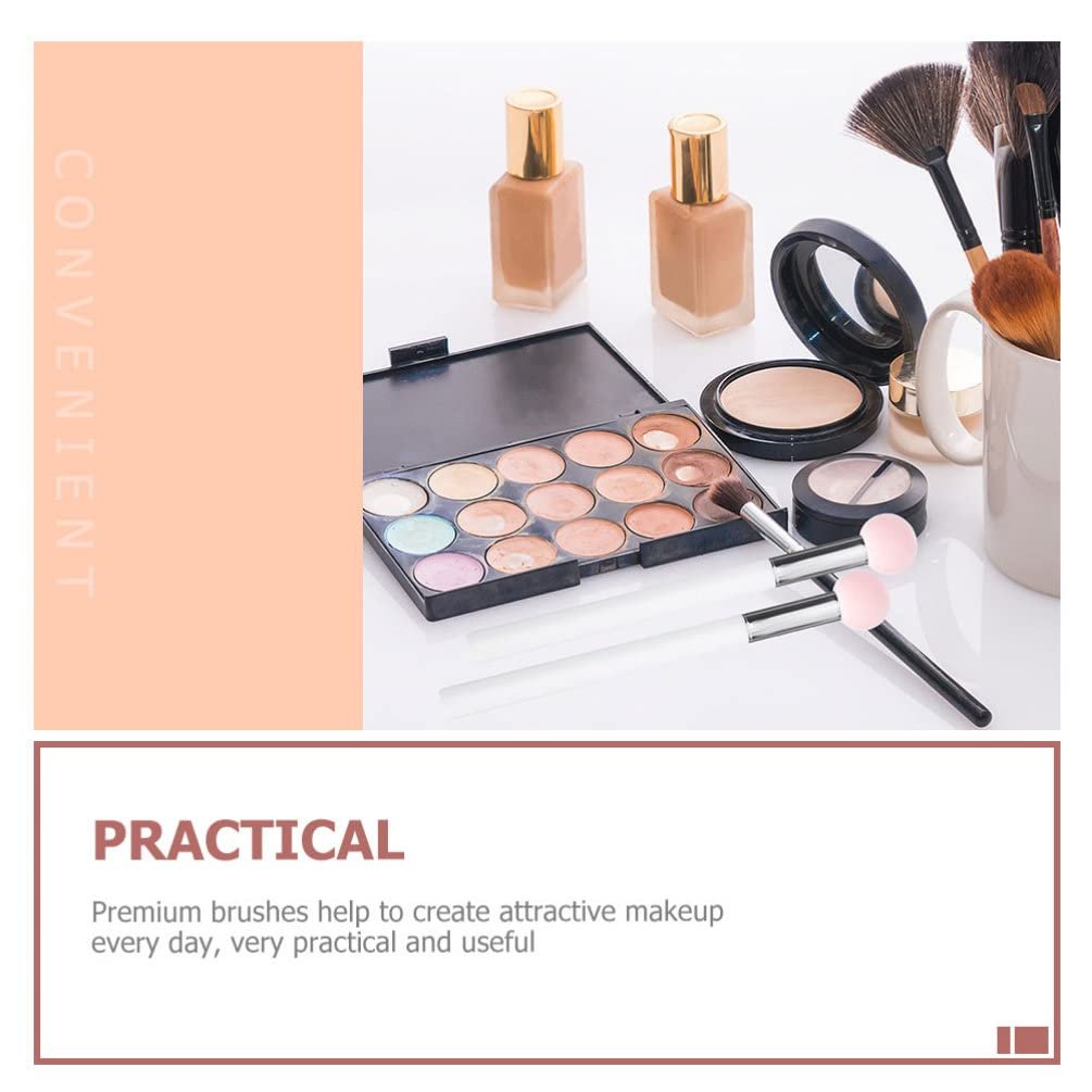 Кисти для макияжа Beaupretty 6 шт. Спонж, аппликатор, деревянная ручка, фото №4