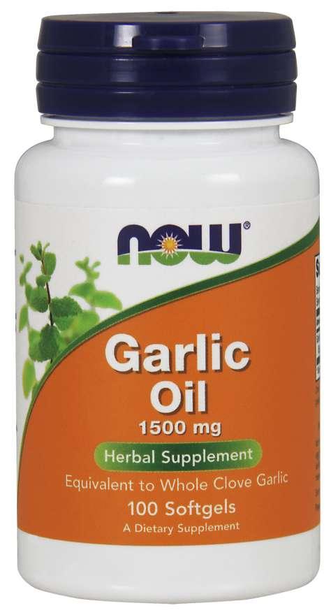 Спеціальний продукт NOW Garlic Oil 1500 mg Softgels 100 капсул 4384301378, фото №1 Спеціальний продукт NOW Garlic Oil 1500 mg Softgels 100 капсул 4384301378, фото №1
