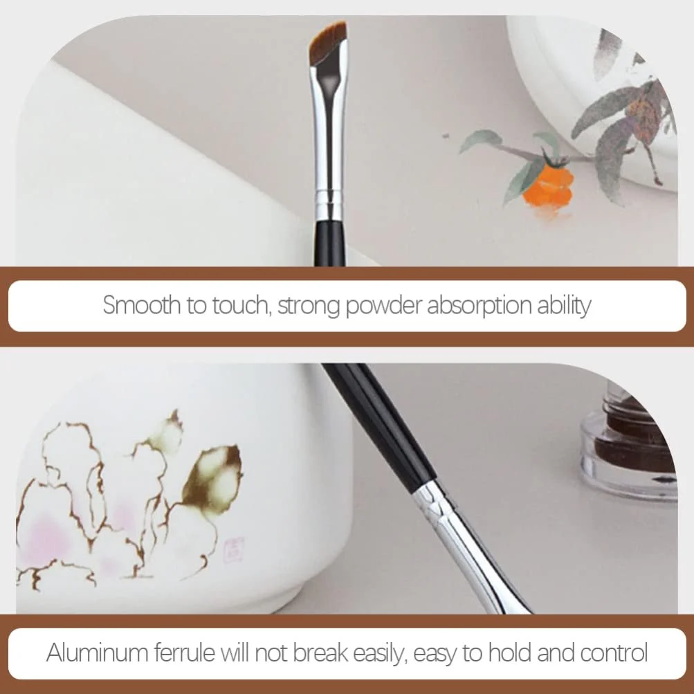 Кисти для подводки, угловой, фото №6