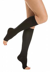 Компрессионные гольфы Relaxsan Microfibers Medical Grade 1 K1 с открытыми пальцами - Фото 1