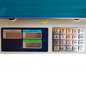 Ваги торговельні електронні з рахунком ціни ACS KitchenTech KT218 50кг 6В металу synthetic.ua - Фото 1