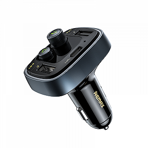 Автомобильное зарядное устройство FM ресивер Remax RCC-230 3xUSB 4.8A) Black 6972174156392 - Фото 1
