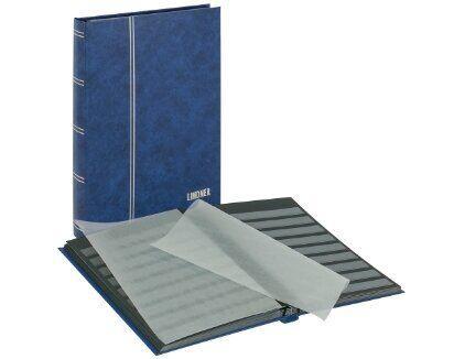 Альбом-кляссер для марок Lindner Elegant 30/60 мягкая обложка Синий hub_j7xxnk, фото №1 Альбом-кляссер для марок Lindner Elegant 30/60 мягкая обложка Синий hub_j7xxnk, фото №1