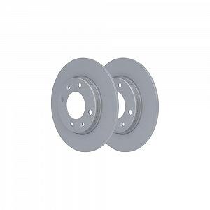 Гальмівний диск ATE 24.0108-0106.1 для CITROËN PEUGEOT, задня вісь synthetic.ua - Фото 1