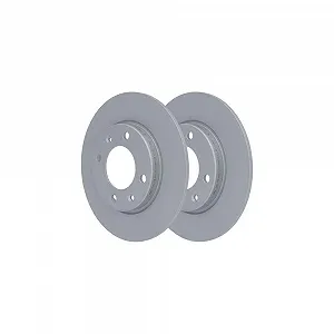 Гальмівний диск ATE 24.0108-0106.1 для CITROËN PEUGEOT задня вісь - Фото 1