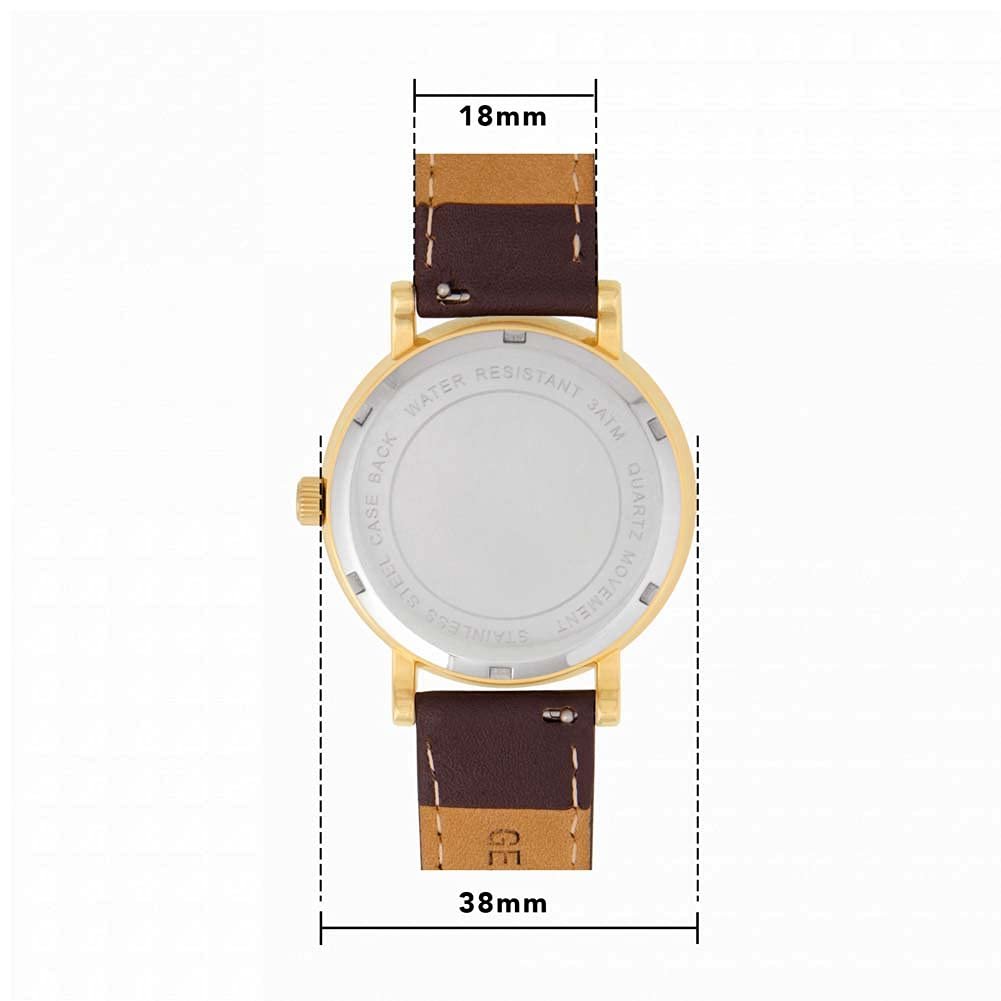 Женские часы Toff London Цветок подсолнуха Желтый 38 мм, водонепроницаемые 3 ATM, кварцевый механизм, фото №5