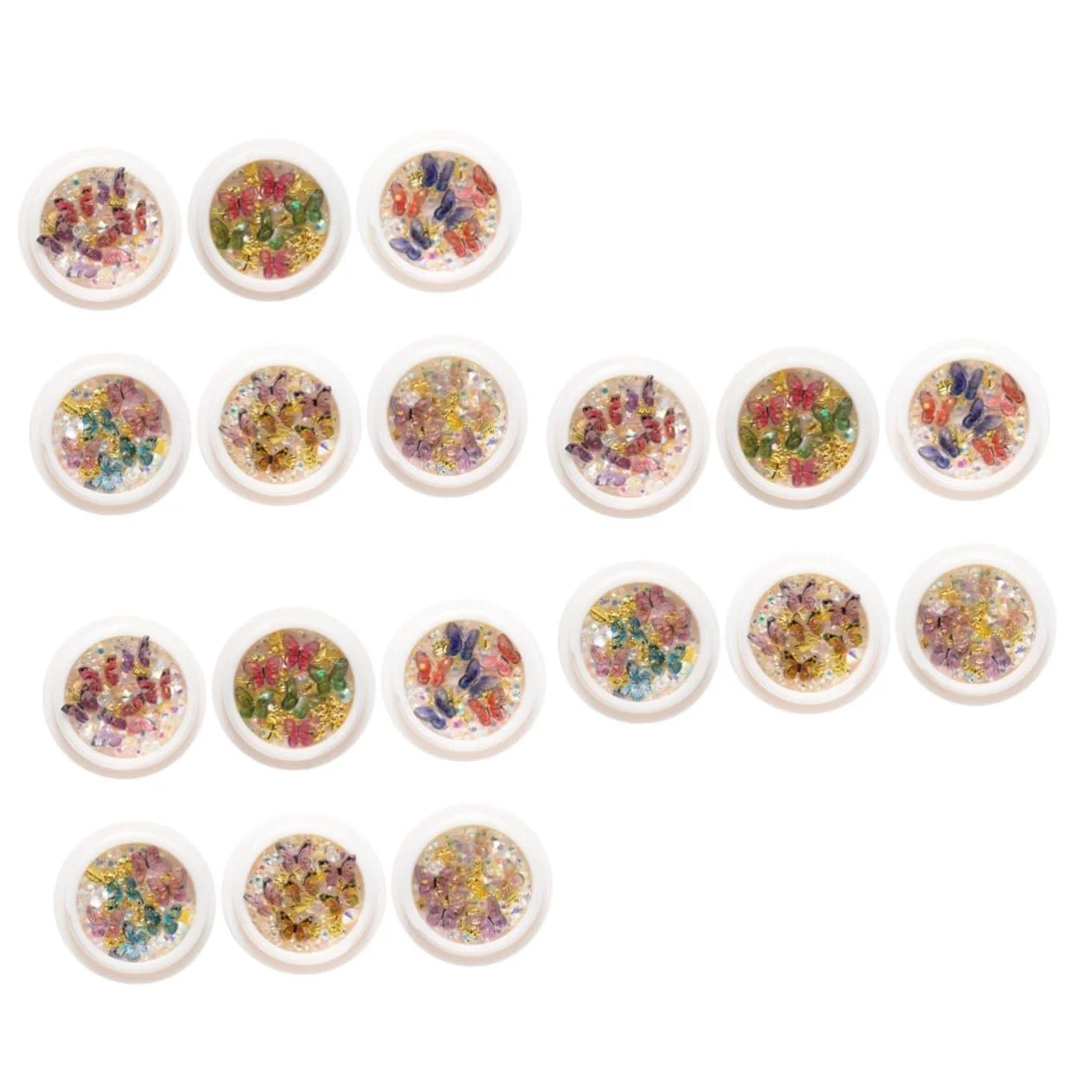 Стразы для ногтей Healeved, наклейки для маникюра, блестящие украшения для натуральных и искусственных ногтей для дома и салона, фото №1