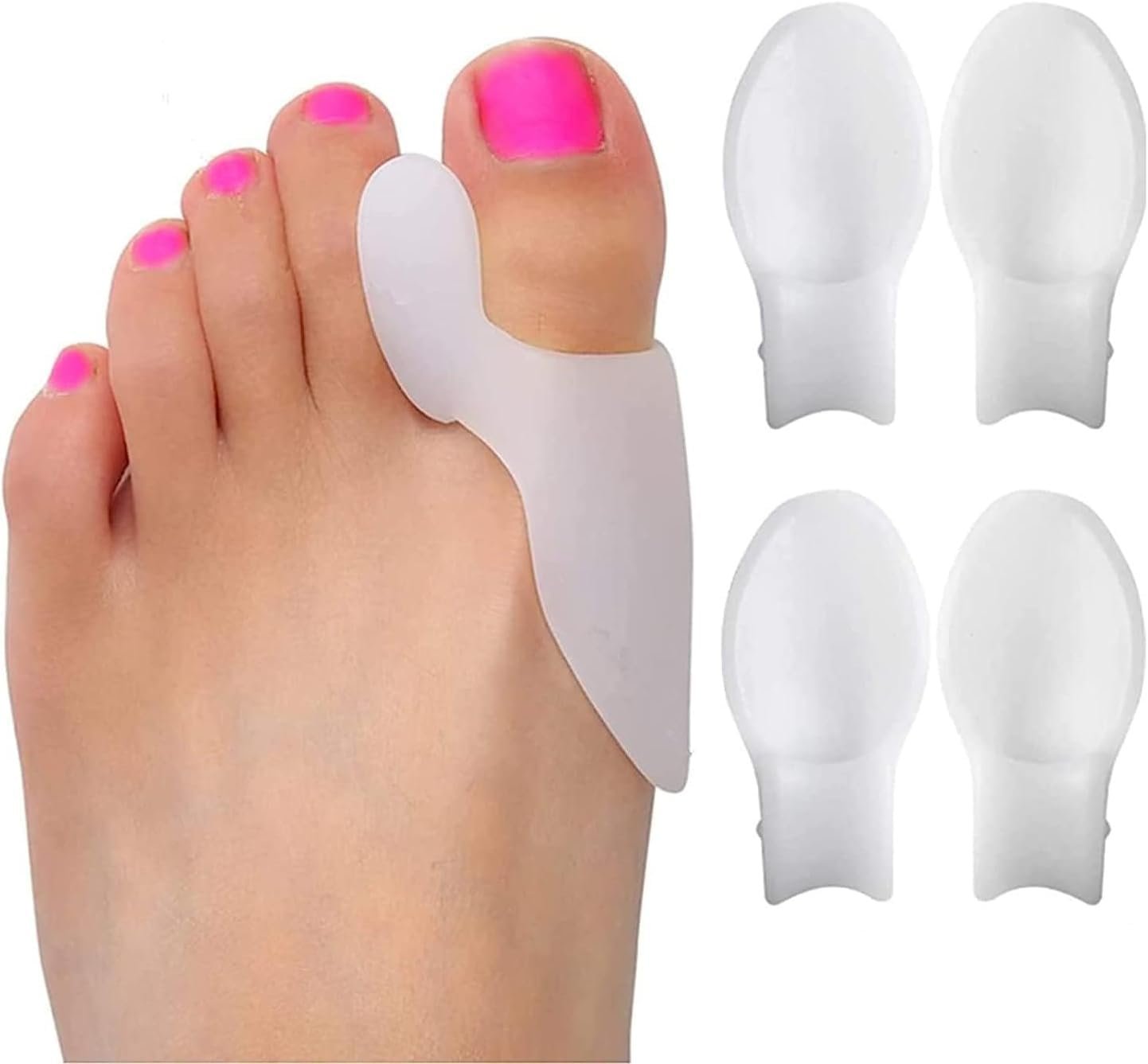 Подушечки для захисту кісточки, 4 шт., захисна подушечка для кісточки, коректор, фото №1