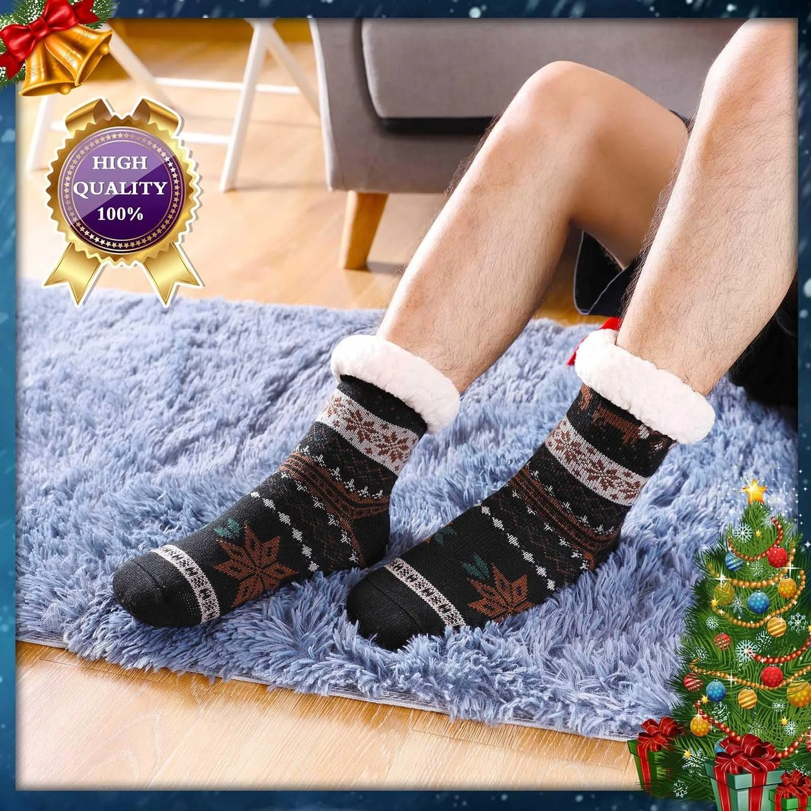 Різдвяні шкарпетки Жіночі смішні, фото №9 Різдвяні шкарпетки Жіночі смішні, фото №9