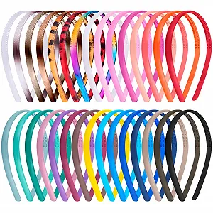 Обруч Duufin 30 шт, пластиковий з зубцями, 0.8 см, тонкий - Фото 1