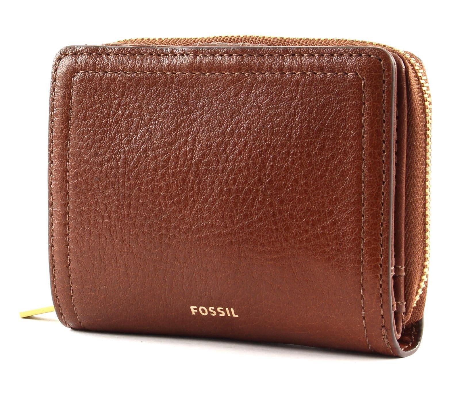 Гаманець Fossil Logan Zip Clutch Коричневий, фото №1