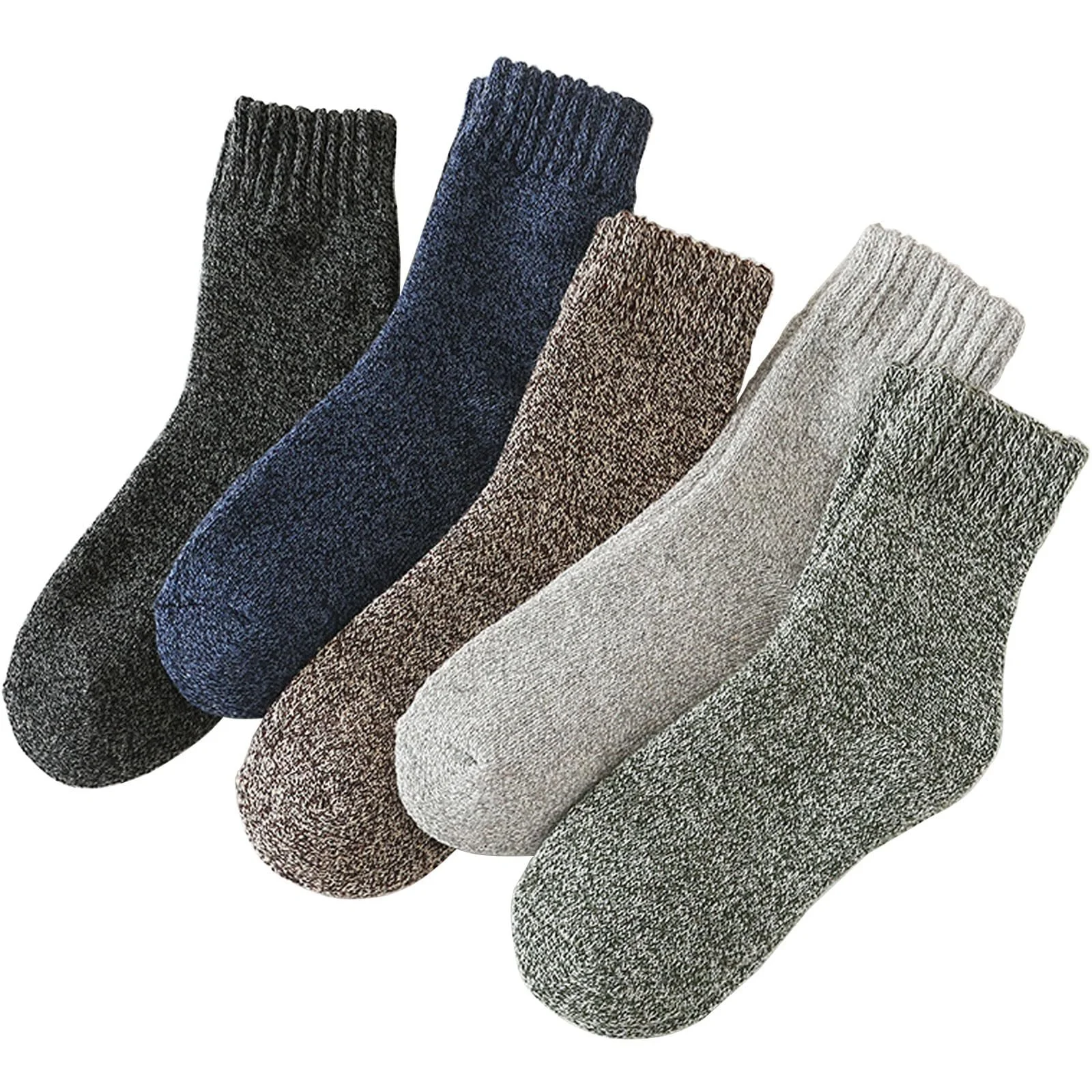 Термошкарпетки жіночі (5 пар) зимові, фото №1