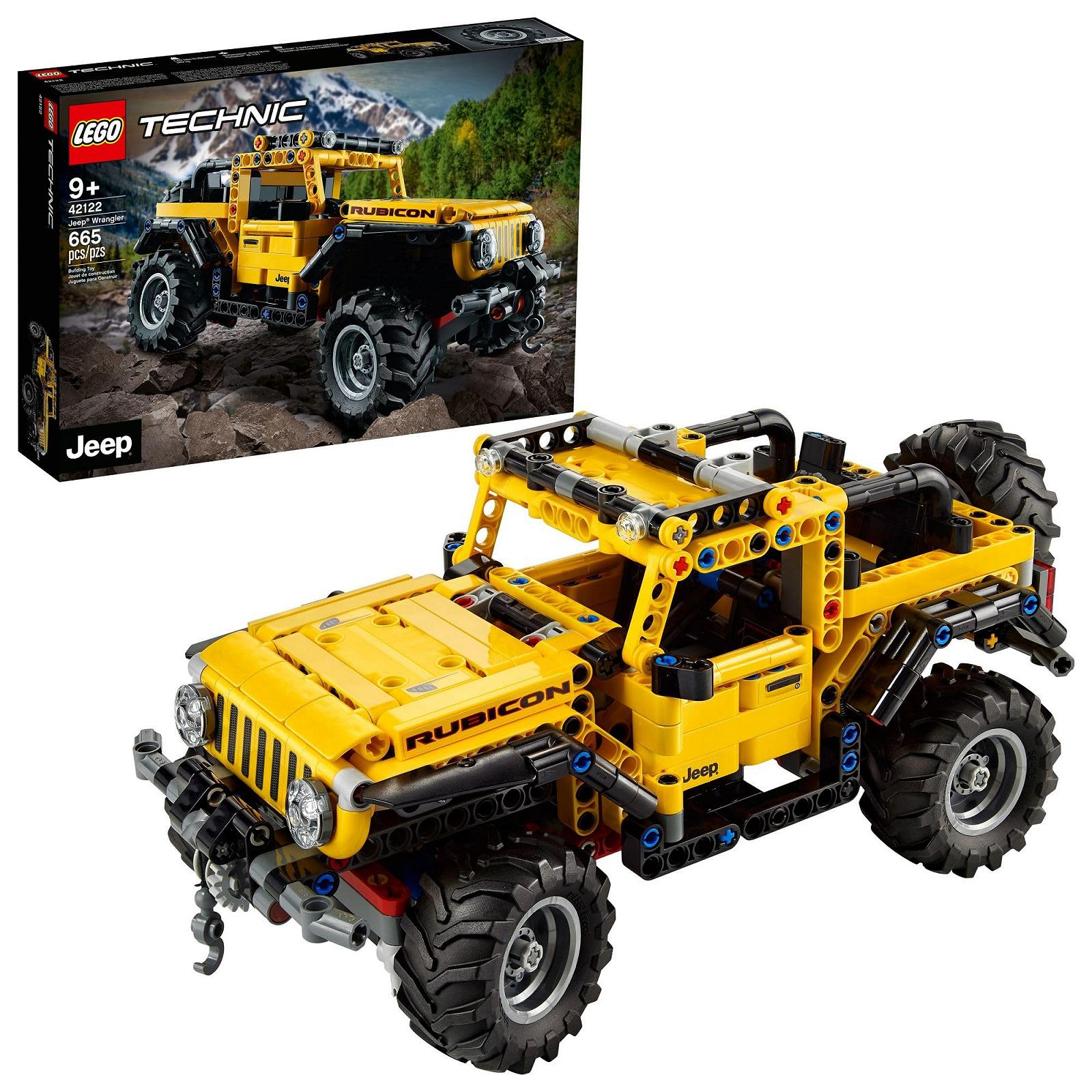 Конструктор LEGO Technic 42122 Jeep Wrangler Rubicon (665 деталей) 2021, фото №1