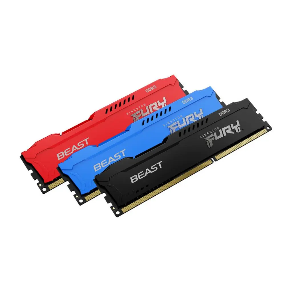 Модуль пам'яті для комп'ютера DDR3 8GB 2x4GB 1600 MHz Fury Beast Red Kingston ex HyperX (KF316C10BRK2/8), фото №7 Модуль пам'яті для комп'ютера DDR3 8GB 2x4GB 1600 MHz Fury Beast Red Kingston ex HyperX (KF316C10BRK2/8), фото №7