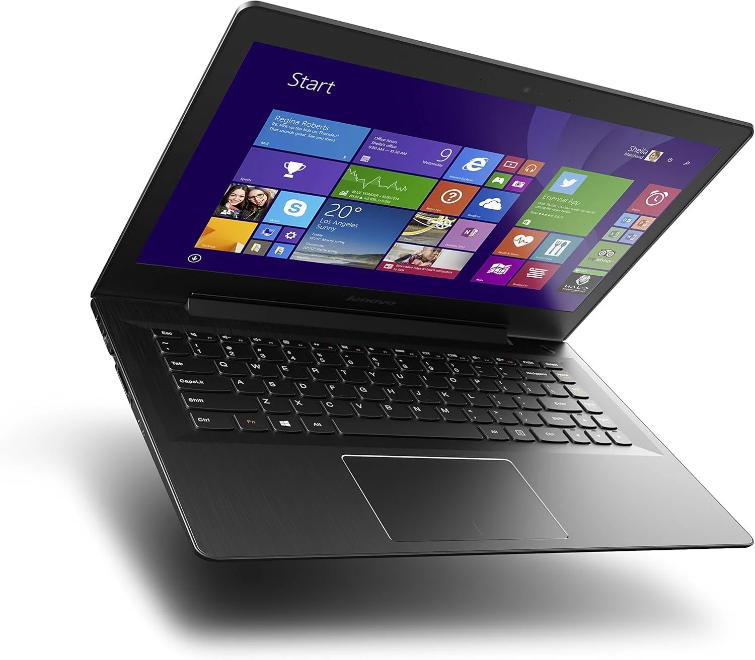 Ноутбук 14'' Lenovo IdeaPad U41-70 Gaming Intel Core i7 RAM 8GB SSD 256GB GeForce 940M Windows 11 (UKR), фото №4