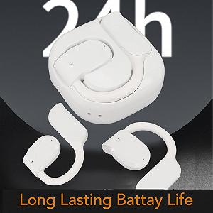 Наушники для перевода в реальном времени Haofy, сенсорный режим, динамик, для телефонных звонков, для деловых встреч, белый synthetic.ua - Фото 1