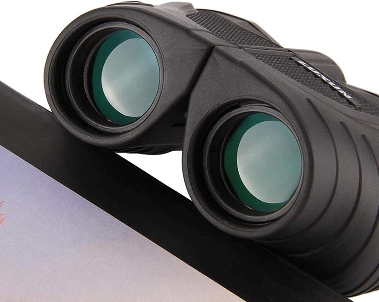 Бінокль SPUZZO Fernglas 8X25 HD Телекоп Чорний, фото №4