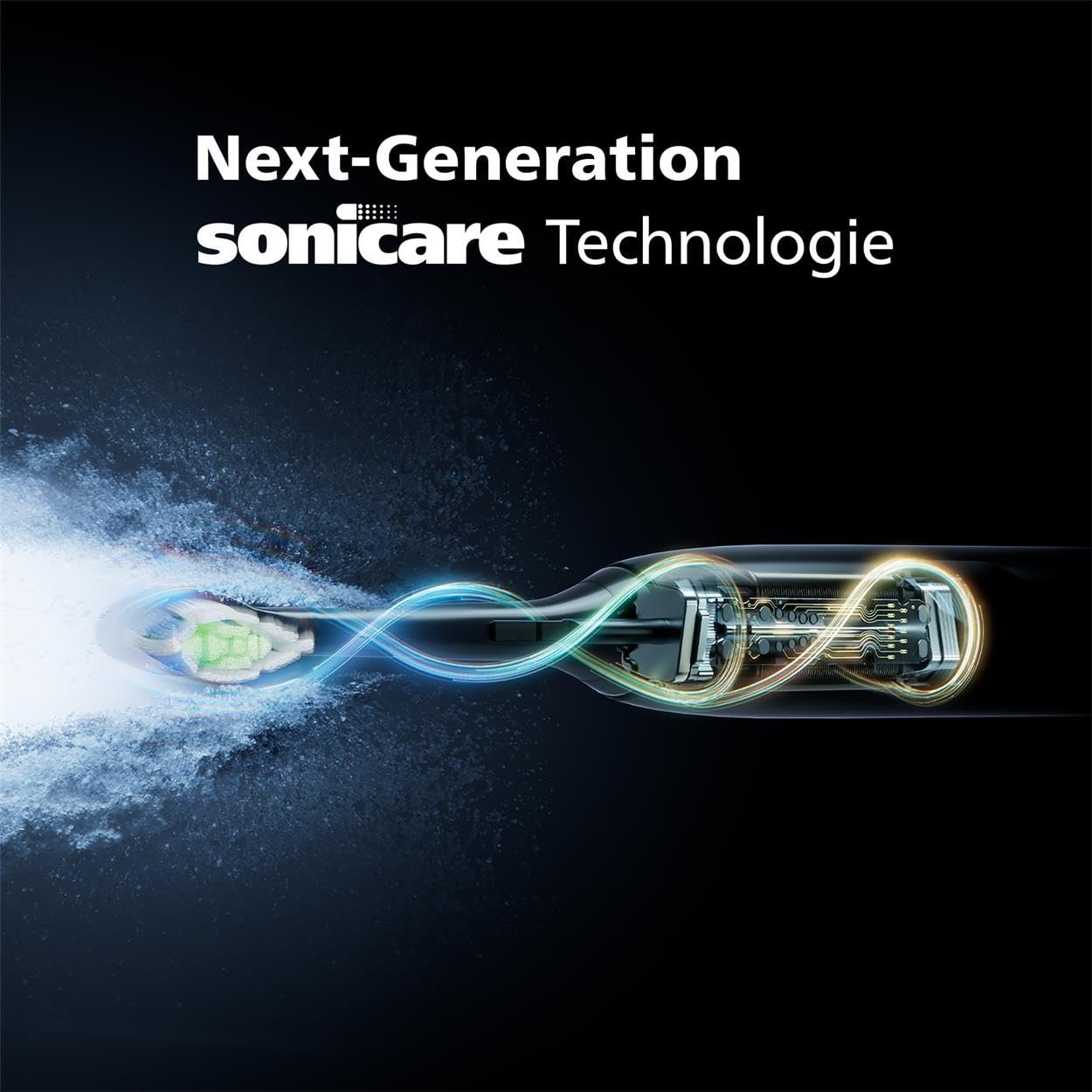 Зубная электрощетка Philips Sonicare 5300 HX7108/04 звуковая 2 уровня интенсивности Белый, фото №3