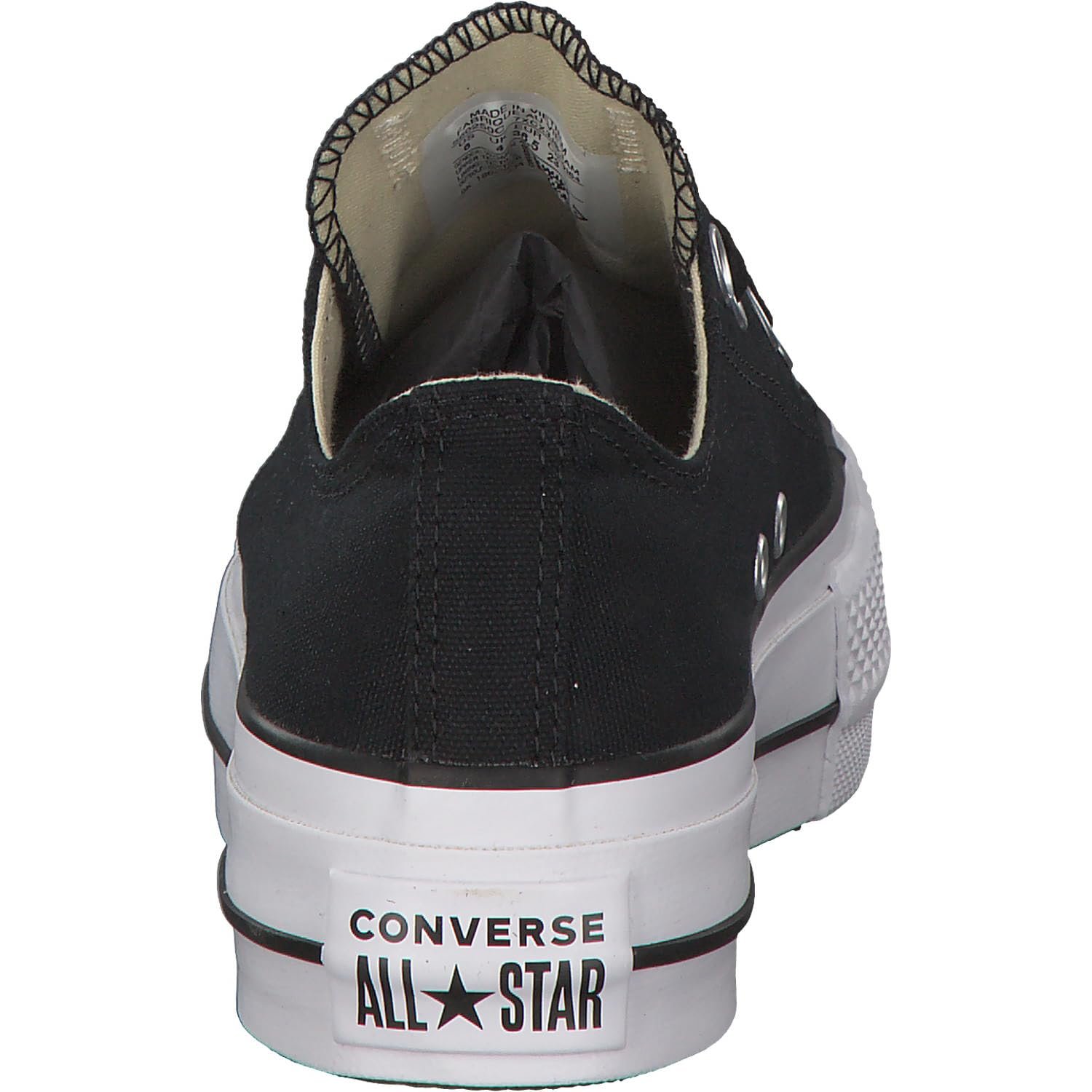 Кеды Converse Chuck Taylor All Star Lift женские черно-белые, фото №2
