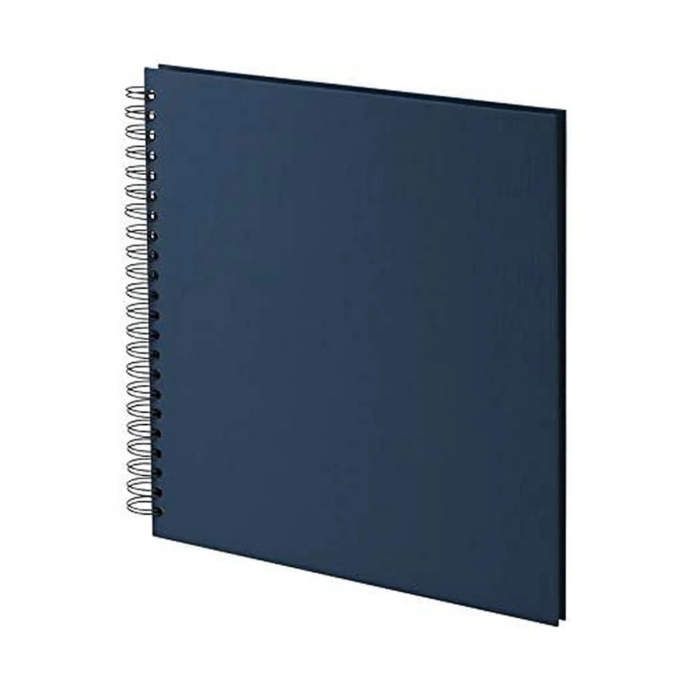Фотоальбом на спирали Rössler Soho 290 x 290 мм - Черный/Темно-синий (60 листов), фото №1 Фотоальбом на спирали Rössler Soho 290 x 290 мм - Черный/Темно-синий (60 листов), фото №1