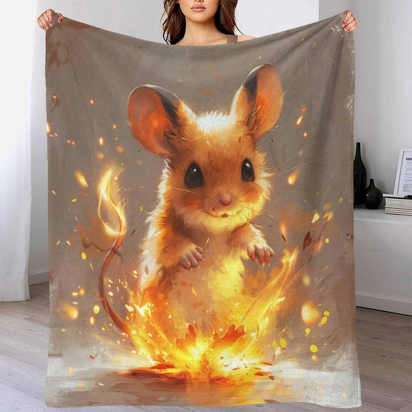 Покривало Mouse Rat Пухнаста М'яка, фото №5