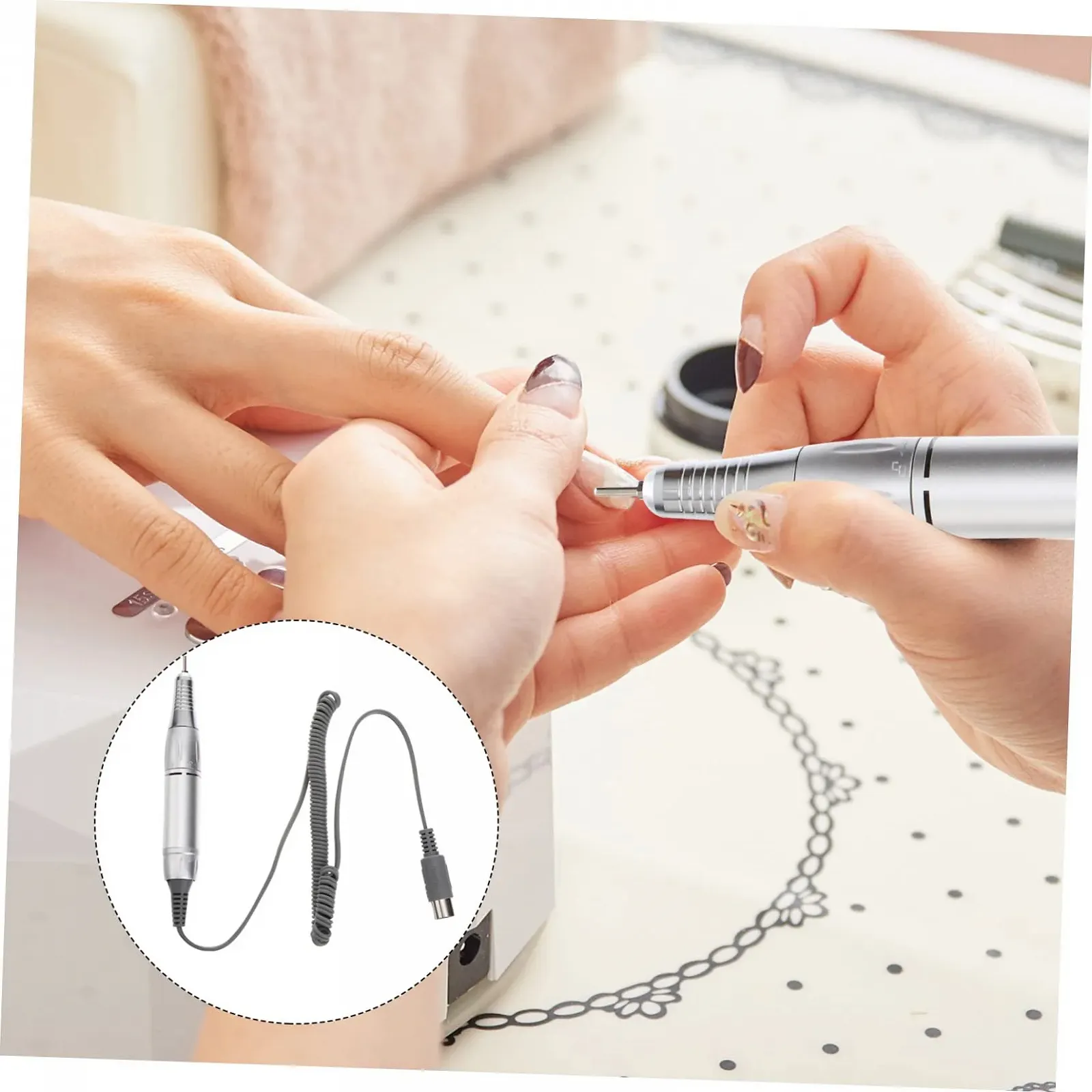 Электрический набор для маникюра и педикюра CALLARON, низкая вибрация, низкий уровень шума, высококачественный материал, фото №9 Электрический набор для маникюра и педикюра CALLARON, низкая вибрация, низкий уровень шума, высококачественный материал, фото №9