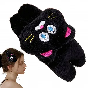 Купить Заколка для волос Плюшевая для кошек Модная Аксессуары для волос - Фото 1 Заколка для волос Плюшевая для кошек Модная Аксессуары для волос - Фото 1