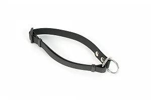 Ошейник-удавка iQsil Pull Stop Collar 20 мм x 30-54 см Black - Фото 1