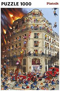 Пазл Piatnik 5354 Ruyer - Fire Brigade 1000 деталей synthetic.ua - Фото 1