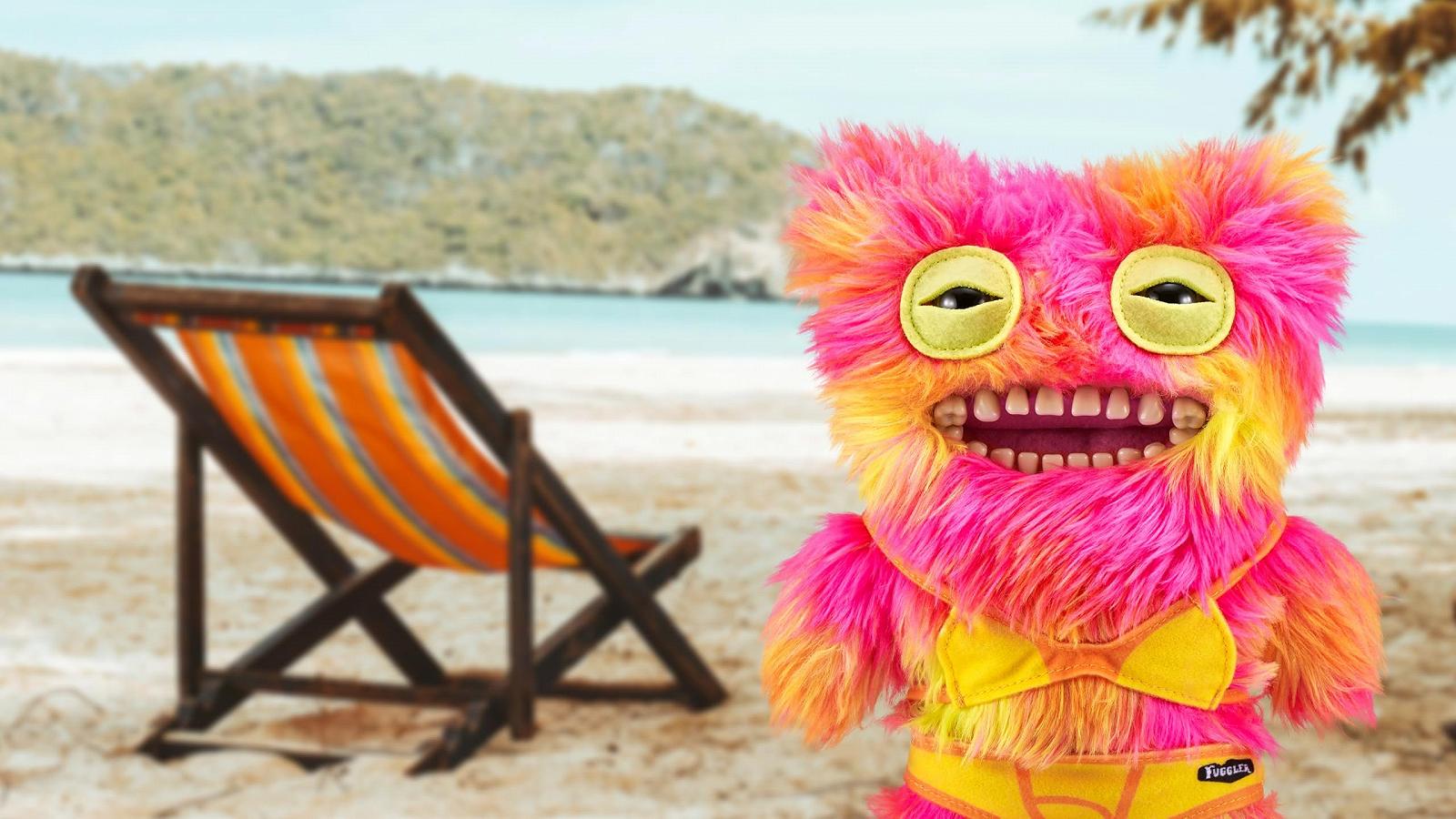 Мягкая игрушка Fuggler Vacay Vibes ZURU Mr Buttons разноцветный, фото №5 Мягкая игрушка Fuggler Vacay Vibes ZURU Mr Buttons разноцветный, фото №5