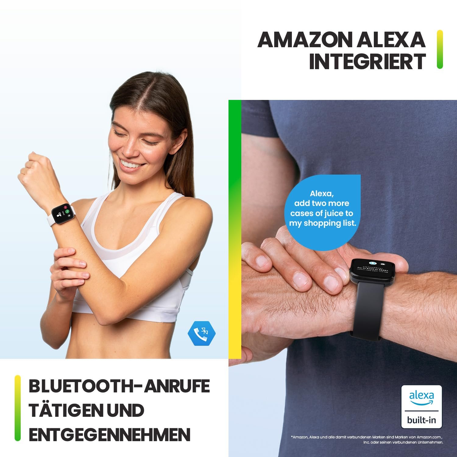 Смарт-годинник Amazfit Bip 5 46 мм з вимірюванням пульсу, 120 спортивними режимами, Bluetooth-дзвінками, GPS і 4 системами супутникового позиціонування, підтримкою Alexa, монітором SpO2 та часом автономної роботи 10 днів, фото №7
