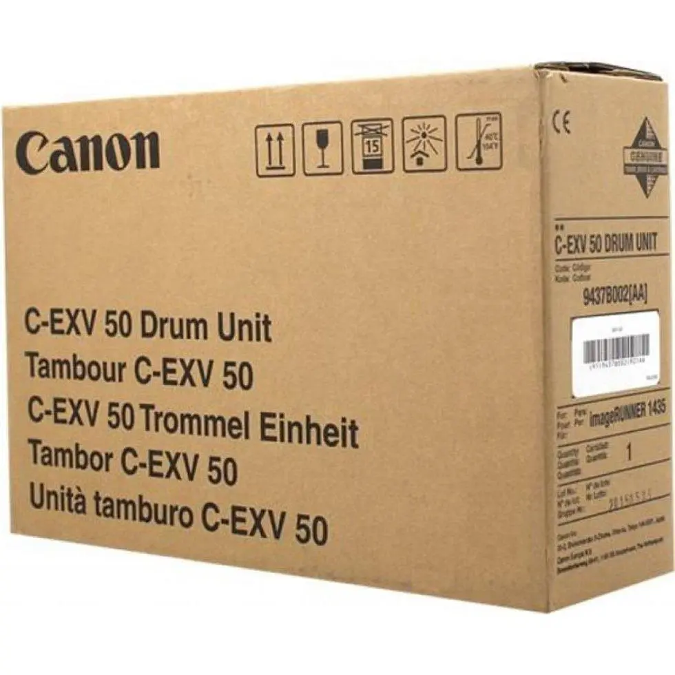 Оптический блок Drum Canon C-EXV50 IR1435/1435i/1435iF Black 9437B002, фото №1