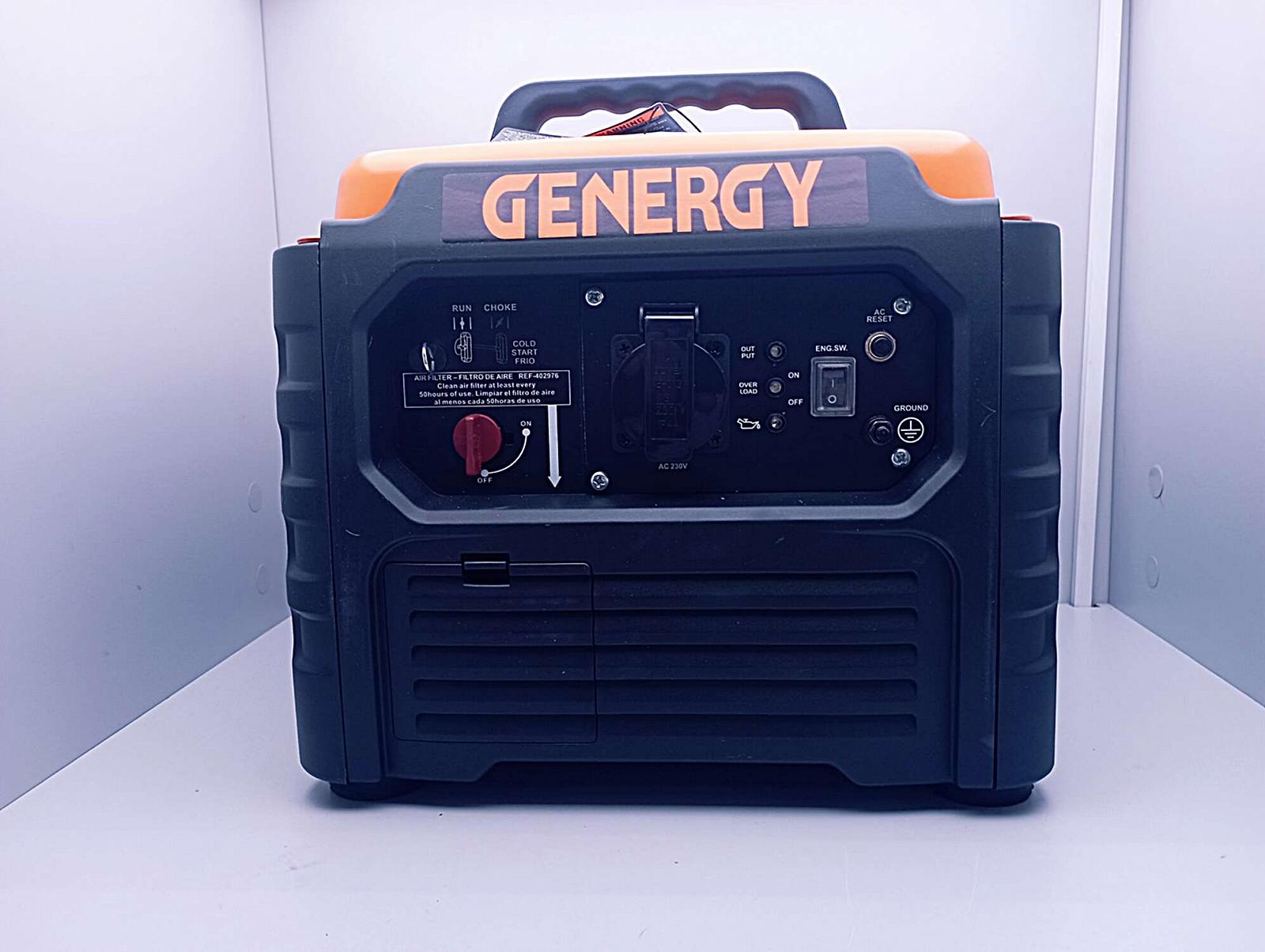 Электрогенератор Genergy Limited 1000i Black-Orange, фото №3