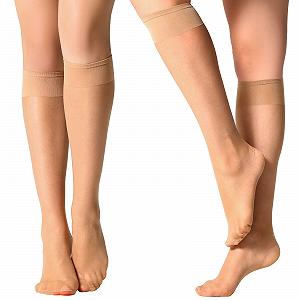 Шкарпетки гольфи Yilanmy, 12 пар, жіночі, нейлонові, 15 ден - Фото 1