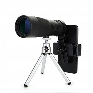 Телескоп Монокуляр 8-24x40 8-24 раза 10-1000 метров BAK4 Prism Водонепроницаемый Черный synthetic.ua - Фото 1