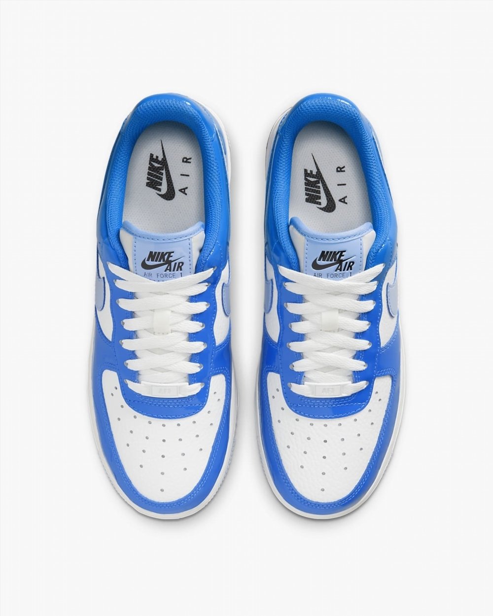 Кросівки Nike Air Force 1 Low Blue Patent (W) 40, фото №4