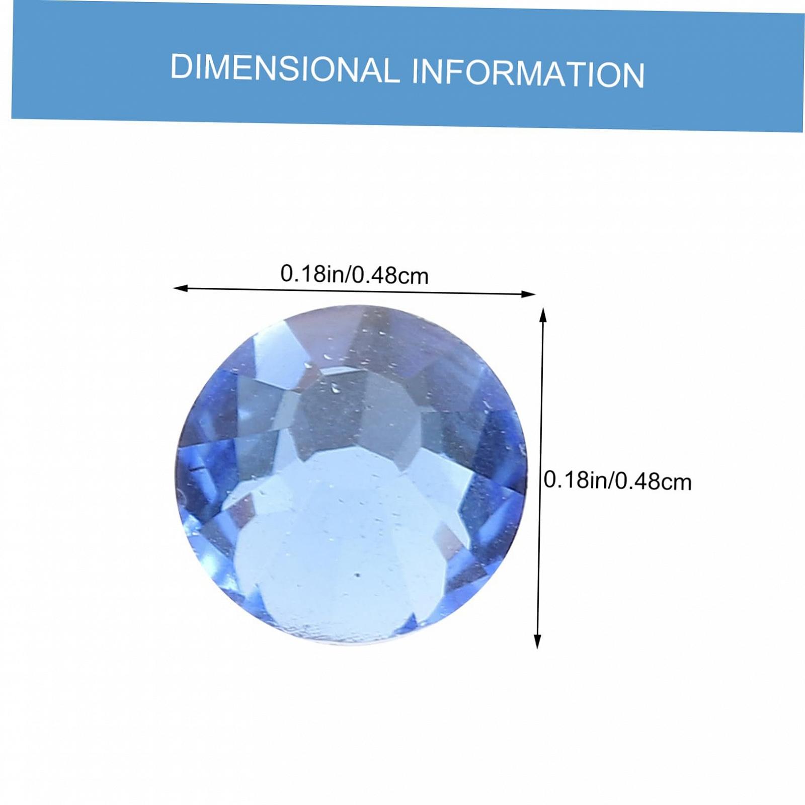 Стразы Healeved Плоские Аксессуары для ногтей Стразы для ногтей Искусство ногтей Украшение ногтей Аксессуары для ногтей Искусственные ногти Накладные ногти Ручная работа для ногтей Стеклянные Разноцветные, 2 шт, фото №8