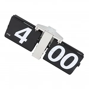 Ретро Часы PODSJD Перекидные, Edelstahl und PVC, Большие Цифры, Тип 3 synthetic.ua - Фото 1