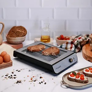 Тостер плоский Mywave 8437010624629 для хліба та хлібобулочних виробів, нержавіюча сталь synthetic.ua - Фото 1