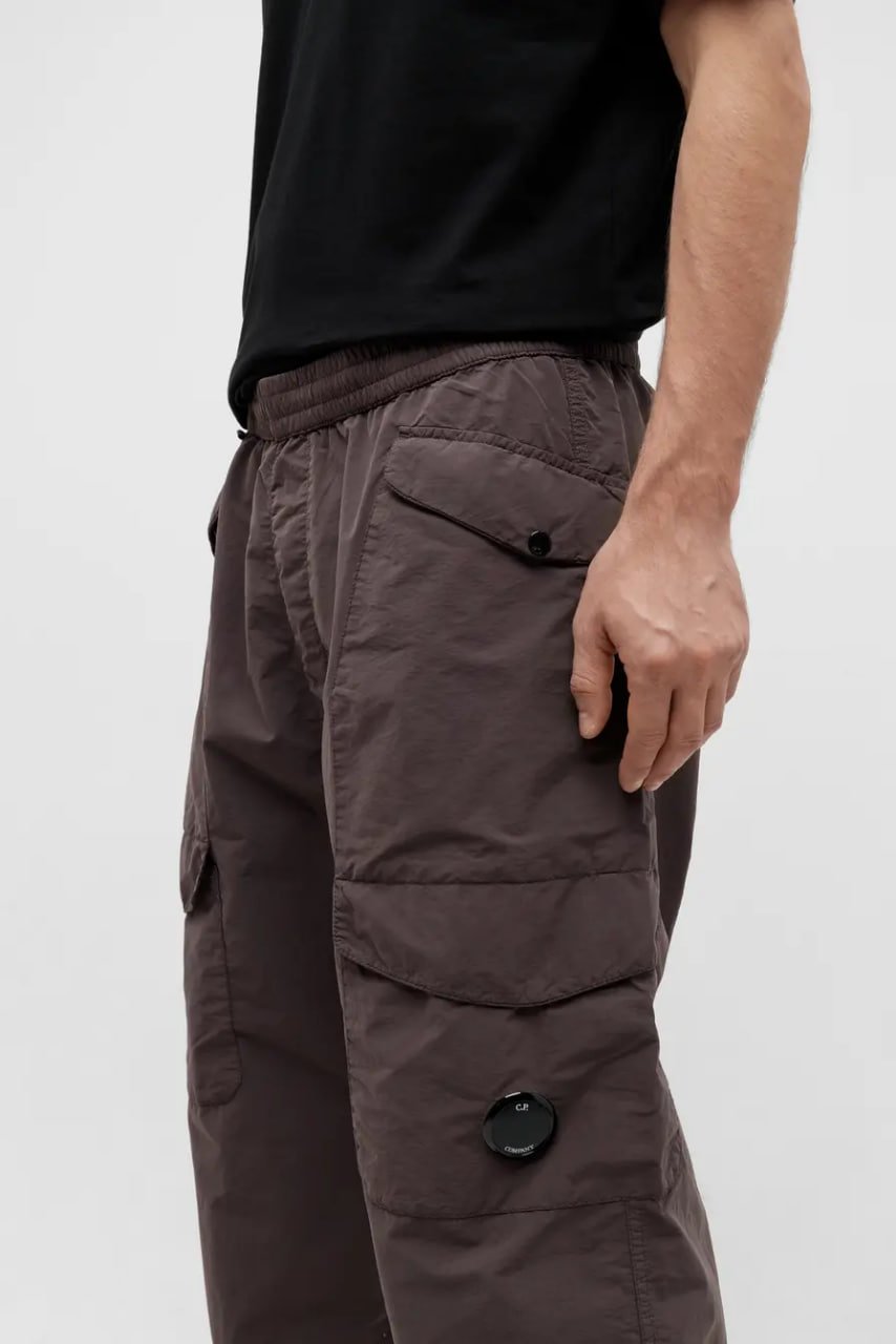 Штаны C.P. Company Flatt Nylon Loose Utility boulevard L, фото №4