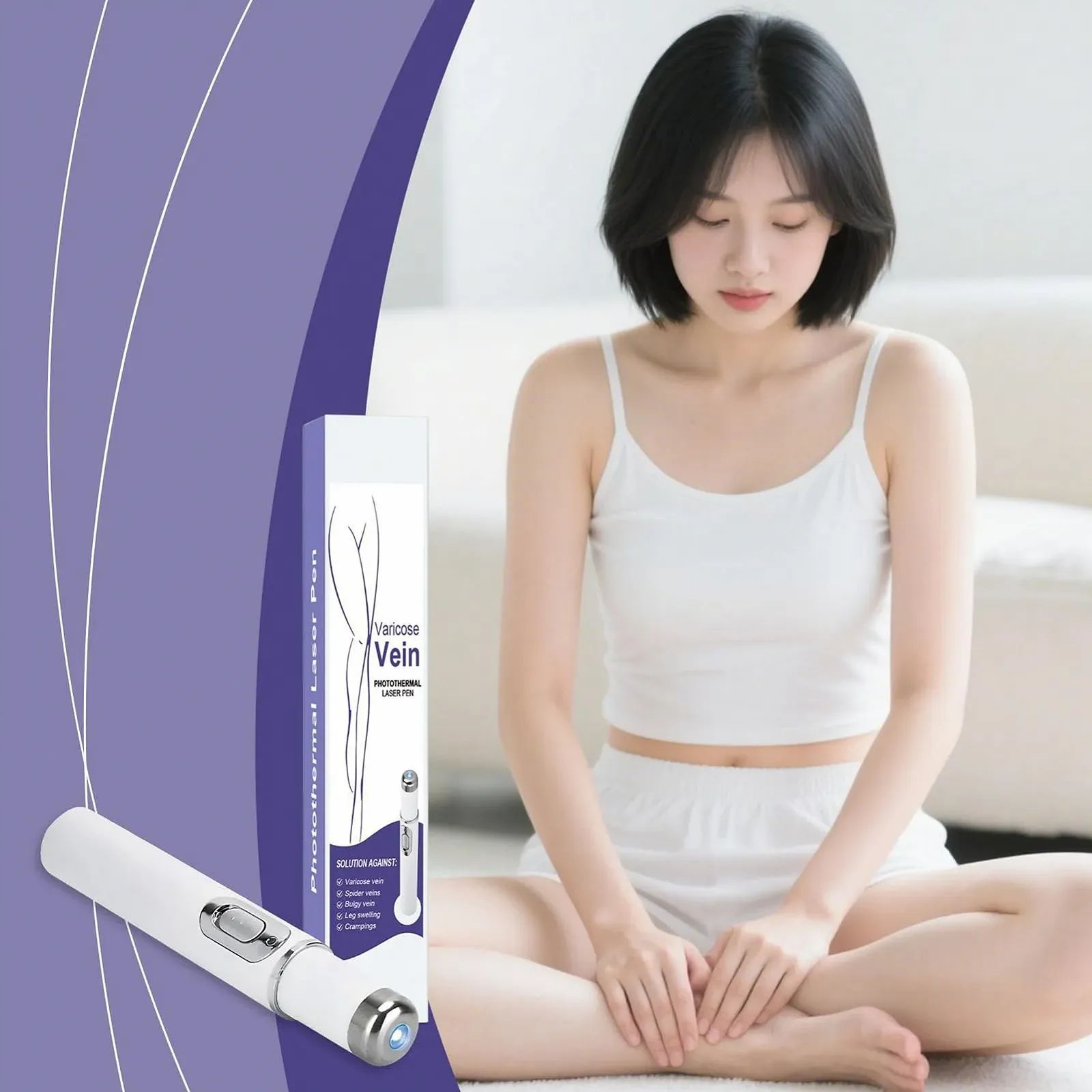 Прилад для видалення судинних зірочок портативний бездротовий на батарейках, фото №3