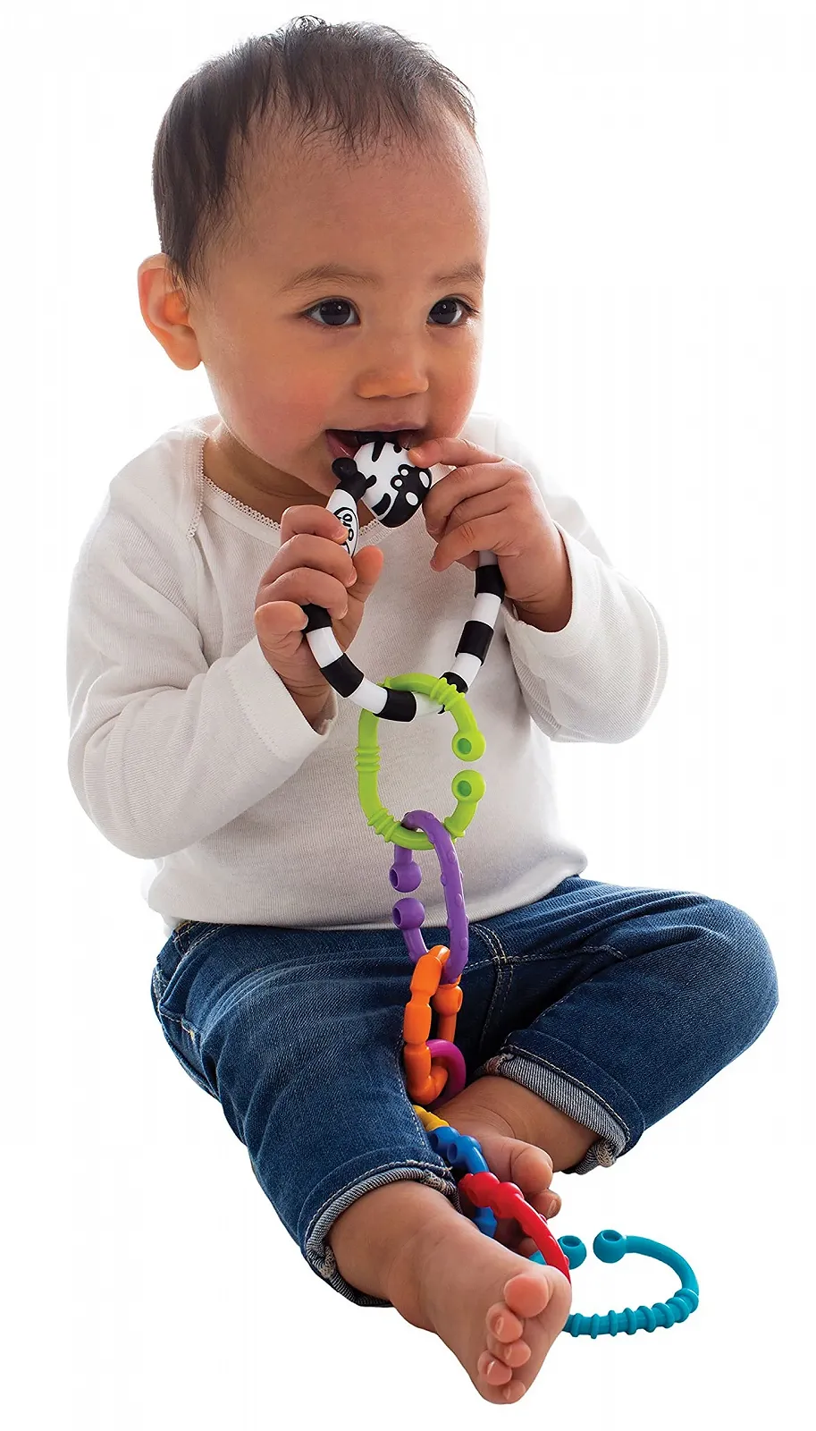 Ланцюжок-брязкальце Playgro 40134, різнокольоровий, фото №3