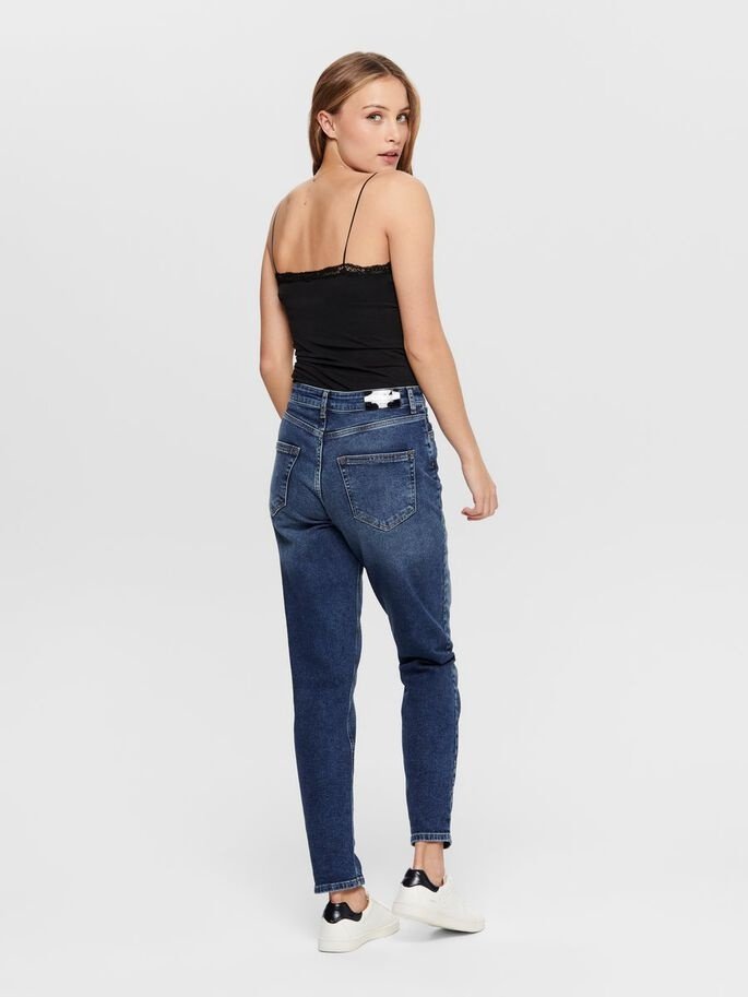 Джинси ONLVENEDA LIFE MOM JEANS REA844 NOOS 15206610 Dark Blue Denim ONLY Темно-синій  XL, фото №5