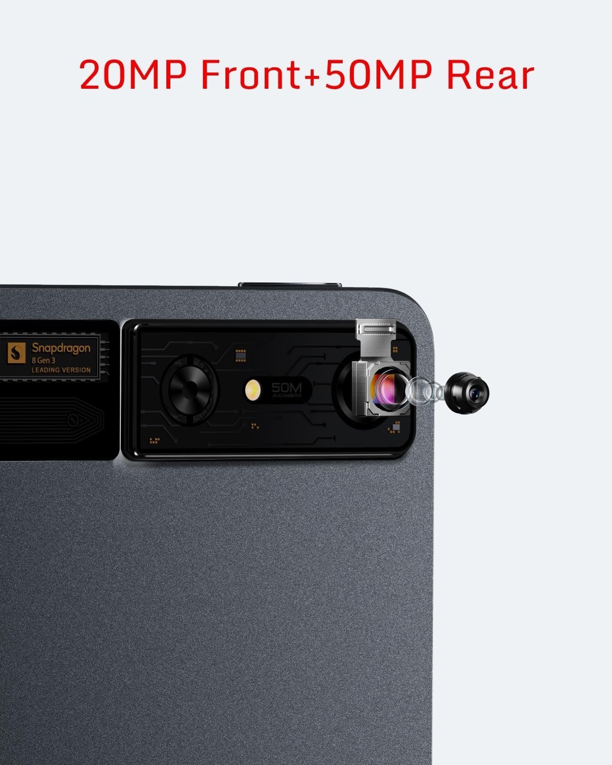 Планшет 10.9" 2.8K REDMAGIC Nova NP03J (16+12)/512 ГБ 8 ядер Android 14 10100 mAh Midnight, фото №7