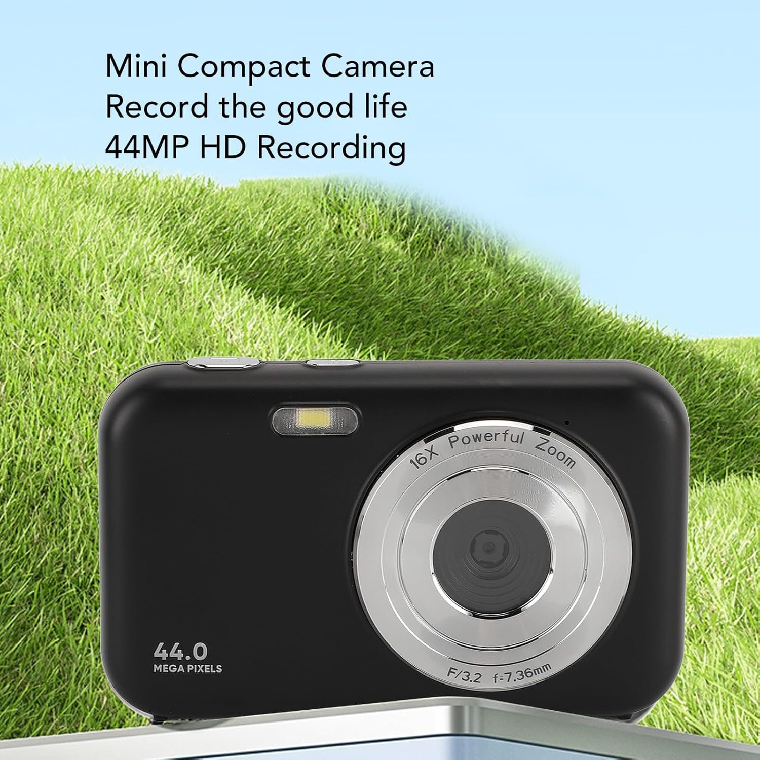 Фотоаппарат YLSHGXFC DC406 44 Мп / CMOS / Full HD 30 fps / 16х зум / Чорний, фото №5